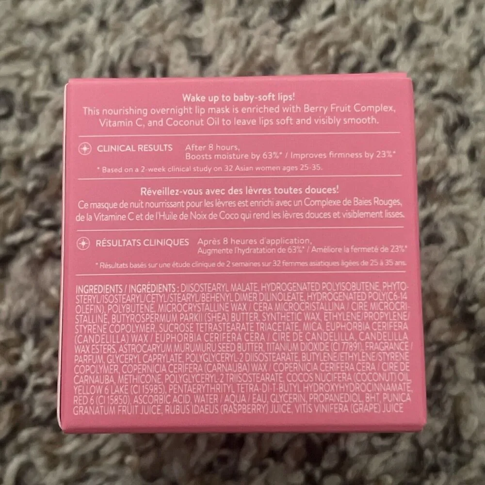 Laneige Lip Sleeping Mask - 20g (Berry) NEW - Picture 4 of 6